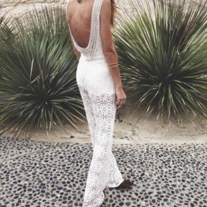 JEN’S PIRATE BOOTY•  LACE JUMPSUIT • SIZE S